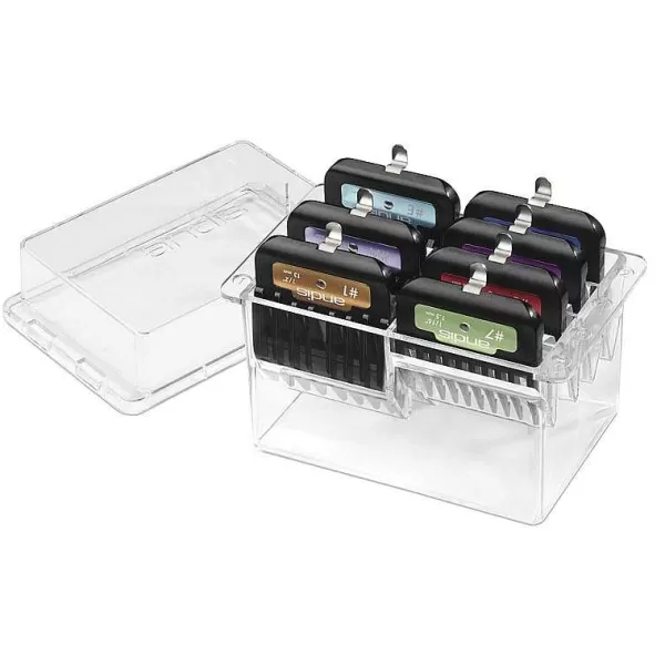Flash Sale Andis 7-Piece Animal Clip Comb Set With Carrying Case Accessories