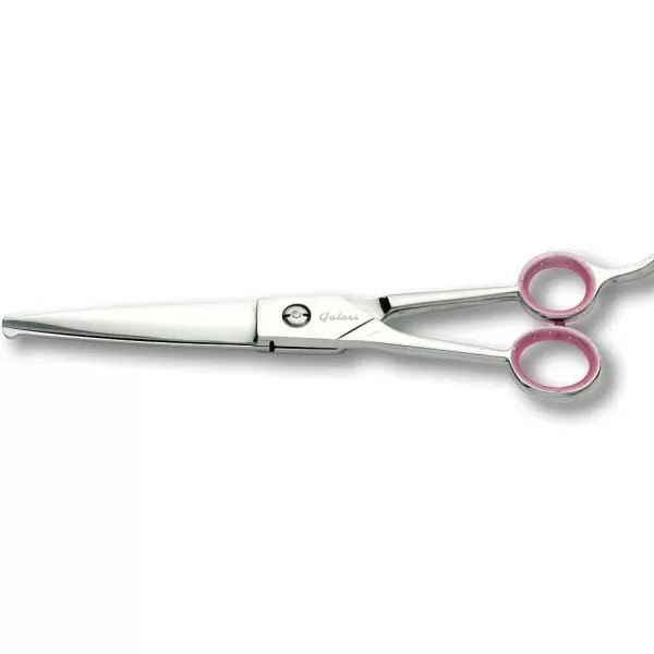 New Geib Gator Straight Ball Bearing Ball Tip Left Handed Shears Grooming Shears