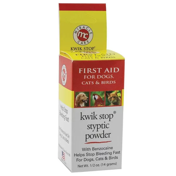 Cheap Kwik Stop Styptic Powder With Benzocaine For Pets - 0.5Oz Safety