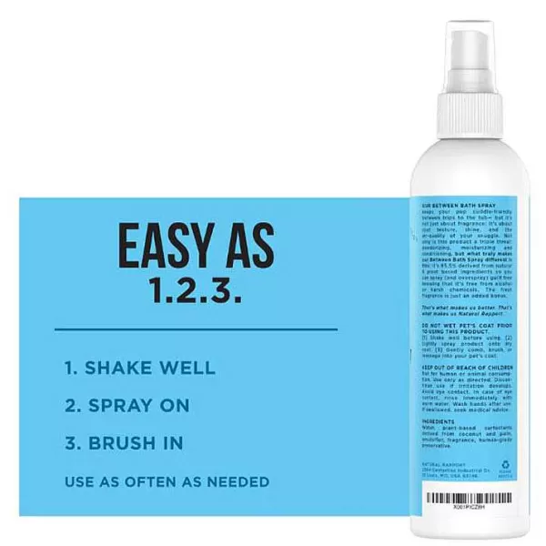 Flash Sale Natural Rapport The Only Between Bath Sprays Dogs Need Grooming Sprays