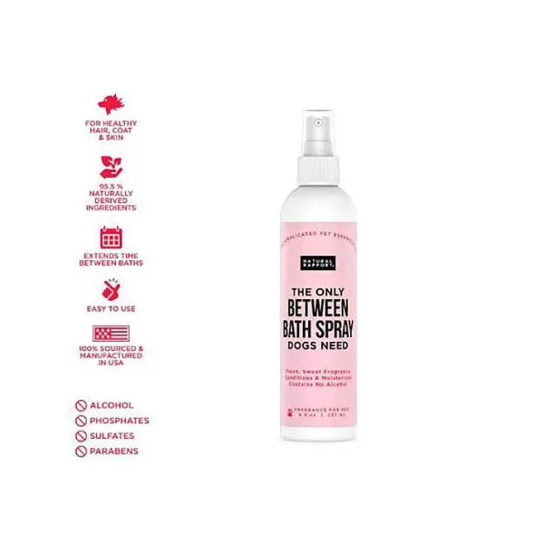 Flash Sale Natural Rapport The Only Between Bath Sprays Dogs Need Grooming Sprays