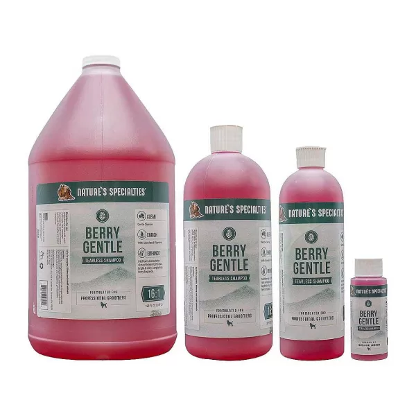 Fashion Nature'S Specialties Berry Gentle Tearless Pet Shampoo 16:1 Shampoo