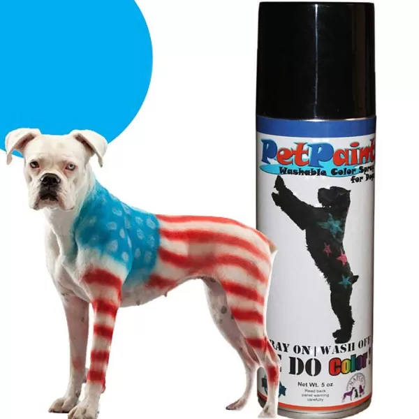 Hot Petpaint Beagle Blue Colored Fur Spray 5 Oz Creative Grooming